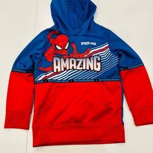 Jumping Beans Spiderman Hoodie - Blue and Red size 6